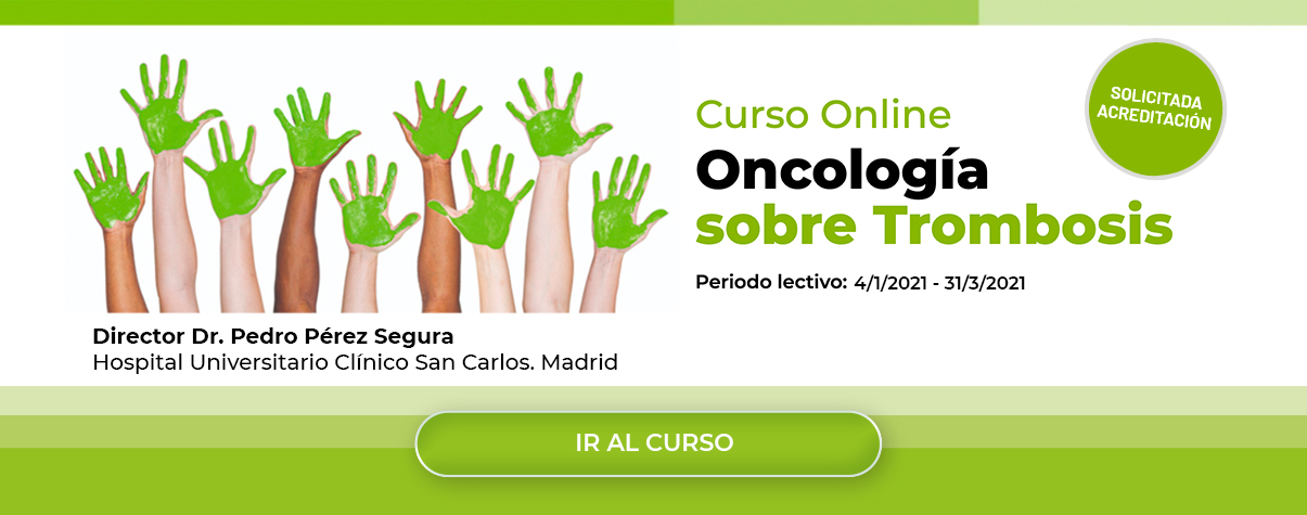 Curso online Oncología sobre trombosis